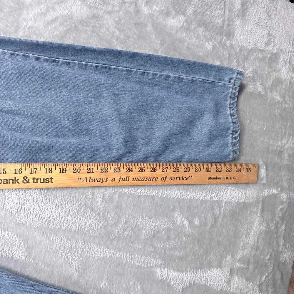 Vintage Y2K Levi's 550 Relaxed Fit Jeans Mens 34x34 Light Wash Blue Tapered Leg